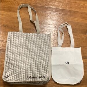 Lululemon Reusable Tote Bag bundle